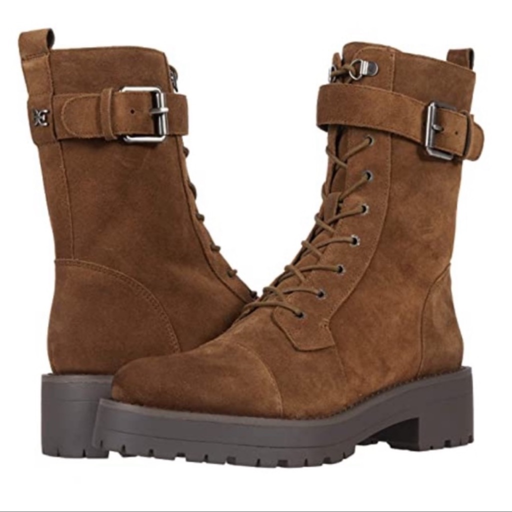 Sam Edelman By Anthropologie Combat Leather Boots Woman’s